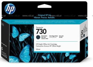 Tusz HP Nr.730 do Designjet T1700 | 130ml (P2V65A) MatteBlack