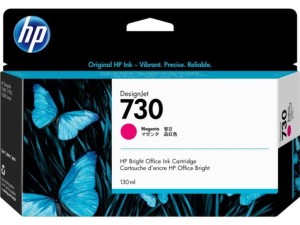 Tusz HP Nr.730 do Designjet T1700 | 130ml (P2V63A) Magenta