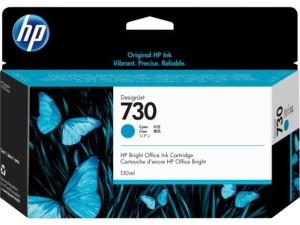 Tusz HP Nr.730 do Designjet T1700 | 130ml (P2V62A) Cyan