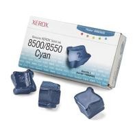 Xerox Oryginał Kostki stałoatramentowe Phaser 8500/8550 (3 sztuki) (108R00669) Cyan
