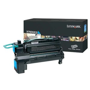 Toner Lexmark do X792 | 20tys. (X792X2CG) Cyan