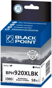 [BPH920XLBK] Tusz/Ink Black Point | HP (CD975AE) black