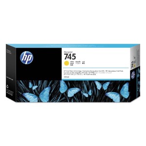 Tusz HP Nr.745 do DesignJet Z2600, Z5600 | 300ml (F9K02A) Yellow