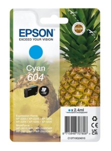 Tusz Epson Nr.604 do XP-2205 | 130str. (C13T10G24010) Cyan