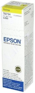 Tusz Epson do L800 | Nr.T6734 | 70ml (C13T67344A10) Yellow