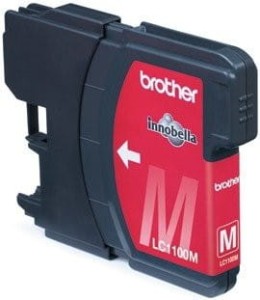 Tusz Brother do MFC5895CW/6490CW/6890CDW | 750 str. (LC-1100HYM) Magenta