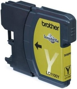 Tusz Brother do MFC5895CW/6490CW/6890CDW | 750 str. (LC-1100HYY) Yellow