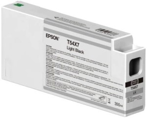 Tusz Epson do SureColor SC-P7000, 9000 | 350ml (C13T54X700) LightBlack