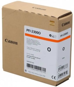 Tusz Canon PFI-2300O do imagePROGRAF GP-2000, GP-4000 | 330ml (5283C001AA) Orange