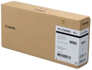 Tusz Canon PFI-2700MBK do imagePROGRAF GP-2000, GP-4000 | 700ml (5287C001AA) MatteBlack