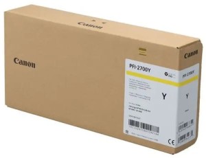 Tusz Canon PFI-2700Y do imagePROGRAF GP-2000, GP-4000 | 700ml (5291C001AA) Yellow
