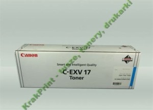 Toner Canon CEXV17C do iR C-4080/4580/5185 | 36 000 str. (0261B002) Cyan 