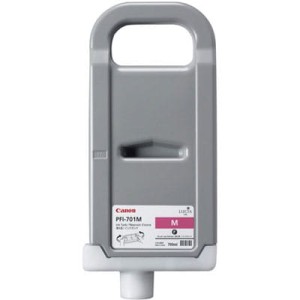 Tusz Canon Oryginał PFI-701M do IPF8100/9100 | 700ml (CF0902B001) Magenta