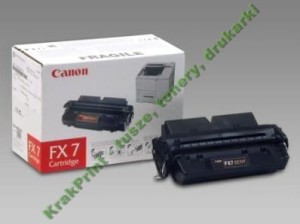Toner Canon FX7 do faxółw L-2000L/2000iP | 4 500 str. (7621A002)  Black