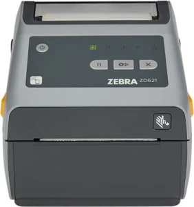 Zebra ZD621d, 8 dots/mm, 203 dpi, linerless, RTC, USB, USB Host, RS232, BT, Ethernet, Wi-Fi, grey (ZD6A042-D3EL02EZ)
