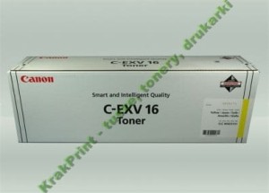 Toner Canon Oryginał 1066B002 (C-EXV16Y) Yellow