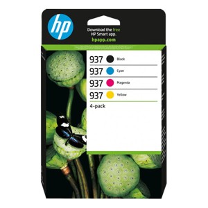 Zestaw tuszy 4-pak do HP Nr.937 | 800/1450s (6C400NE) CMYK