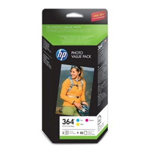 Tusz Hewlett-Packard Oryginał Nr.364 CMY + papier zastąpił CG927EE   (CH082EE) Color(CMY)