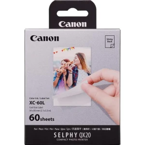 Zestaw atramentu i papieru Canon XC-60L 54 x 85 mm (60 odbitek) (6756C001)