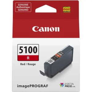 Tusz Canon PFI-5100R do imagePROGRAF PRO-310 | 14,4ml (6958C002 / 6958C001) Red
