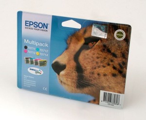 Epson Oryginał C13T07154010 - Tusz Color(CMYBk)
