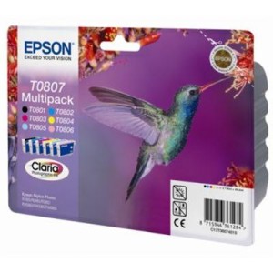 Tusz Epson Oryginał T0807 (C13T08074010) Color