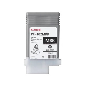Tusz Canon do do IPF-500/600/605 | PFI-102MBK | 130ml (CF0894B001AA) MatteBlack