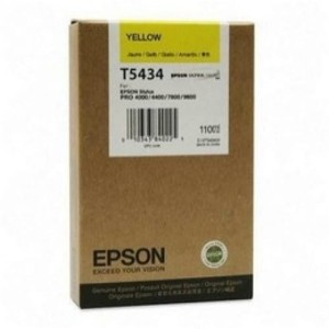 Tusz Epson Stylus Pro 7600, 9600 | 110ml (C13T543400) Yellow