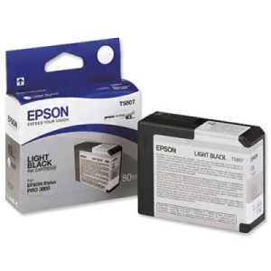 Epson Oryginał C13T580700 - Tusz LightBlack