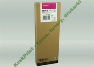 Tusz Epson Nr.T606B do StylusPro 4800 | 220ml (C13T606B00) Magenta