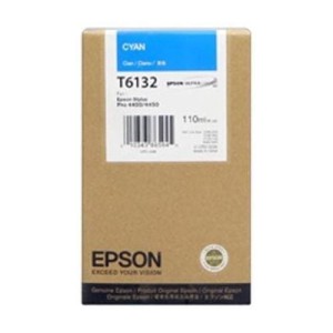 Tusz Epson Nr.T6132 do Stylus Pro 4400 | 110ml (C13T613200) Cyan