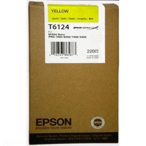 Tusz Epson Nr.T6134 do Stylus Pro 4400 | 110ml (C13T613400) Yellow