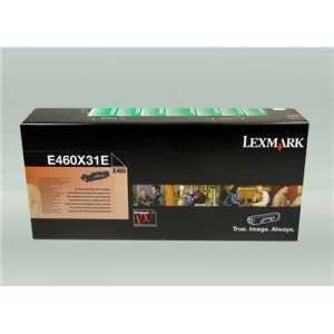 Toner Lexmark Oryginał E460X31E Black