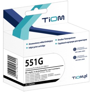 Tusz Tiom do Canon iP7200 M6350/7150 CLI-551GXL 7ml (Ti-C551G) Grey