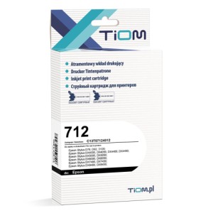 Tusz Tiom do Epson D78 DX4000/DX5000 T0712 (Ti-E712C) Cyan