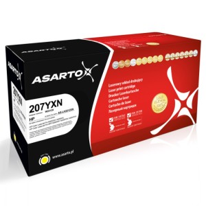 Toner Asarto zamiennik W2212X do HP LaserJet Pro M255 MFP M282 M283 żółty 2,45k/ Aktualny czip (AS-LH2212XN) Color