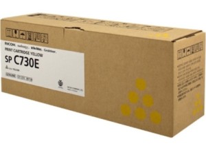 Toner Ricoh Nashuatec SP C730 żółty 9,3k (407840)