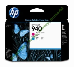 Hewlett-Packard Oryginał C4901A - Głowica (Nr.940) Magenta + Cyan