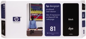 Hewlett-Packard Oryginał C4950A - Głowica + gniazdo czyszczące (Nr.81) Black