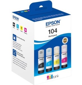 Tusze Multipack Epson 104/ C13T00P640 CMYK (C13T00P640)
