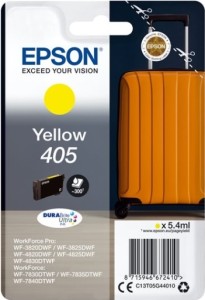 Tusz 405 Epson WorkForce WF-3820/3825 4820/4825/4830 WF-7830/7835/7840 5,4ml (C13T05G44010) Yellow