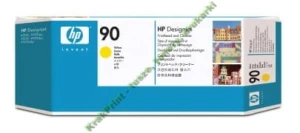 Hewlett-Packard Oryginał Głowica + gniazdo czyszczące Nr.90 (C5057A) Yellow