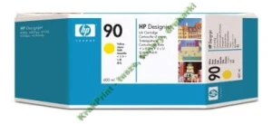 Tusz Hewlett-Packard Oryginał Nr.90 (C5065A) Yellow