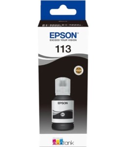 Tusz w butelce Epson Nr.113 | 127ml (C13T06B140) Black