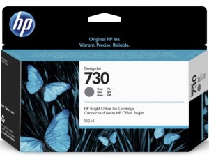 Tusz HP 730 DesignJet T1600 T1700 T2600 | 30ml (P2V66A) Grey