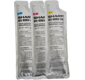 Deweloper  CMY Sharp MX-2630N MX-3050/3550/3060/3560/3070/3570 MX-4050/4060/4070/5050/6050/5070/6070 MX-2651/3051/3071/3551/4051 (MX61GVSA)
