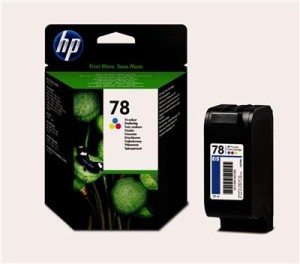 Hewlett-Packard Oryginał C6578AE - Głowica z tuszem (Nr.78) Color(CMY) po terminie