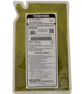 Deweloper D-FC505-Y Toshiba e-Studio 2505AC/2515AC 3005AC/3015AC/3505AC/3515AC 4505AC/4515AC 5005AC/5015AC (6LK49016000) Yellow