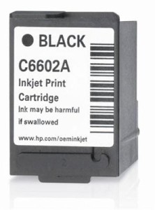 Tusz Hewlett-Packard Oryginał C6602A Black