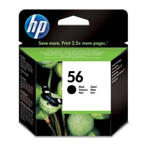 Hewlett-Packard Oryginał C6656AE - Głowica z tuszem (Nr.56) Black